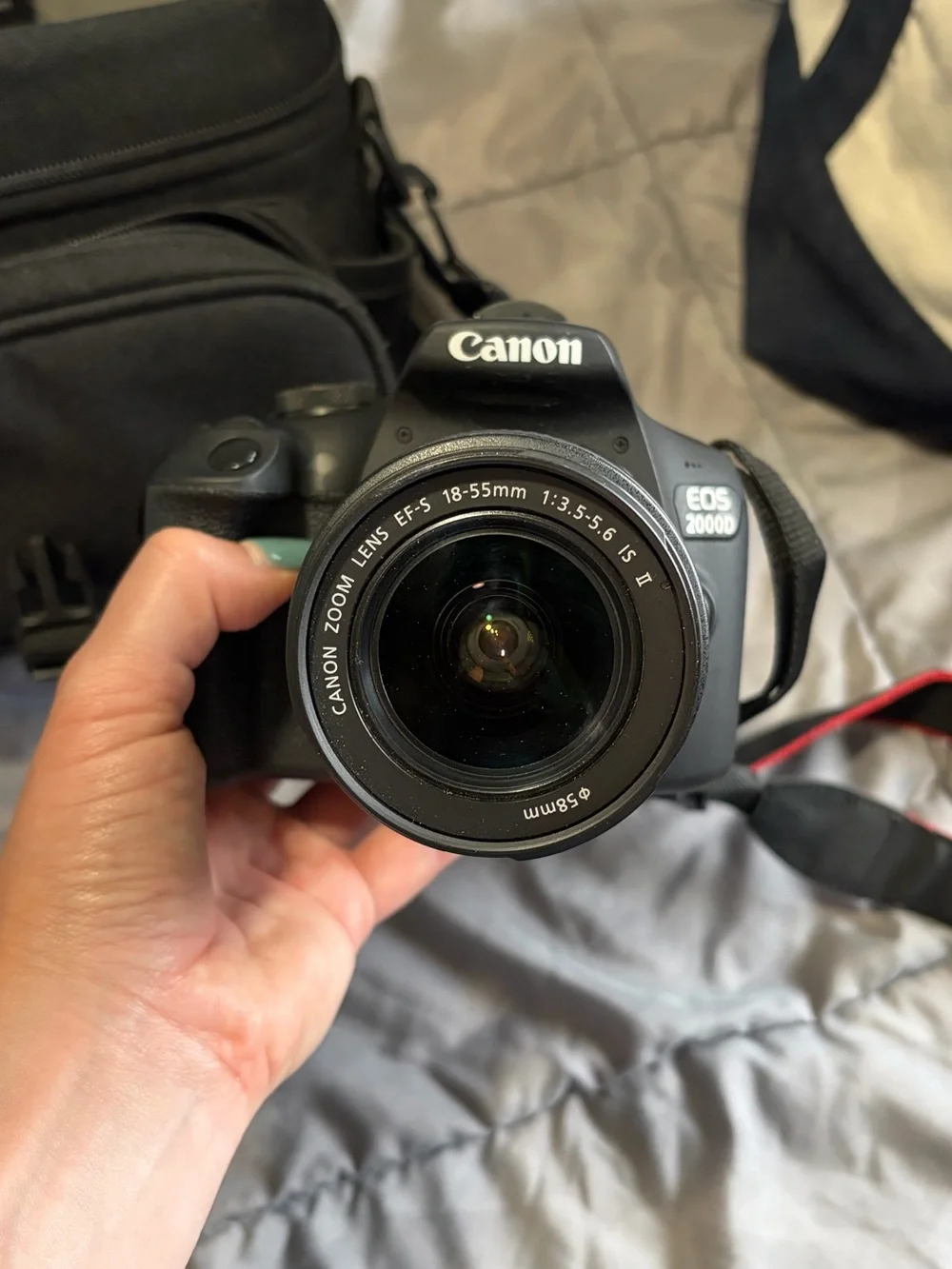 Canon EOS 2000D Camera with Accessories